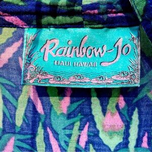 Rainbow Jo Hawaii Robe or Beach Cover-Up, With Matching Belt